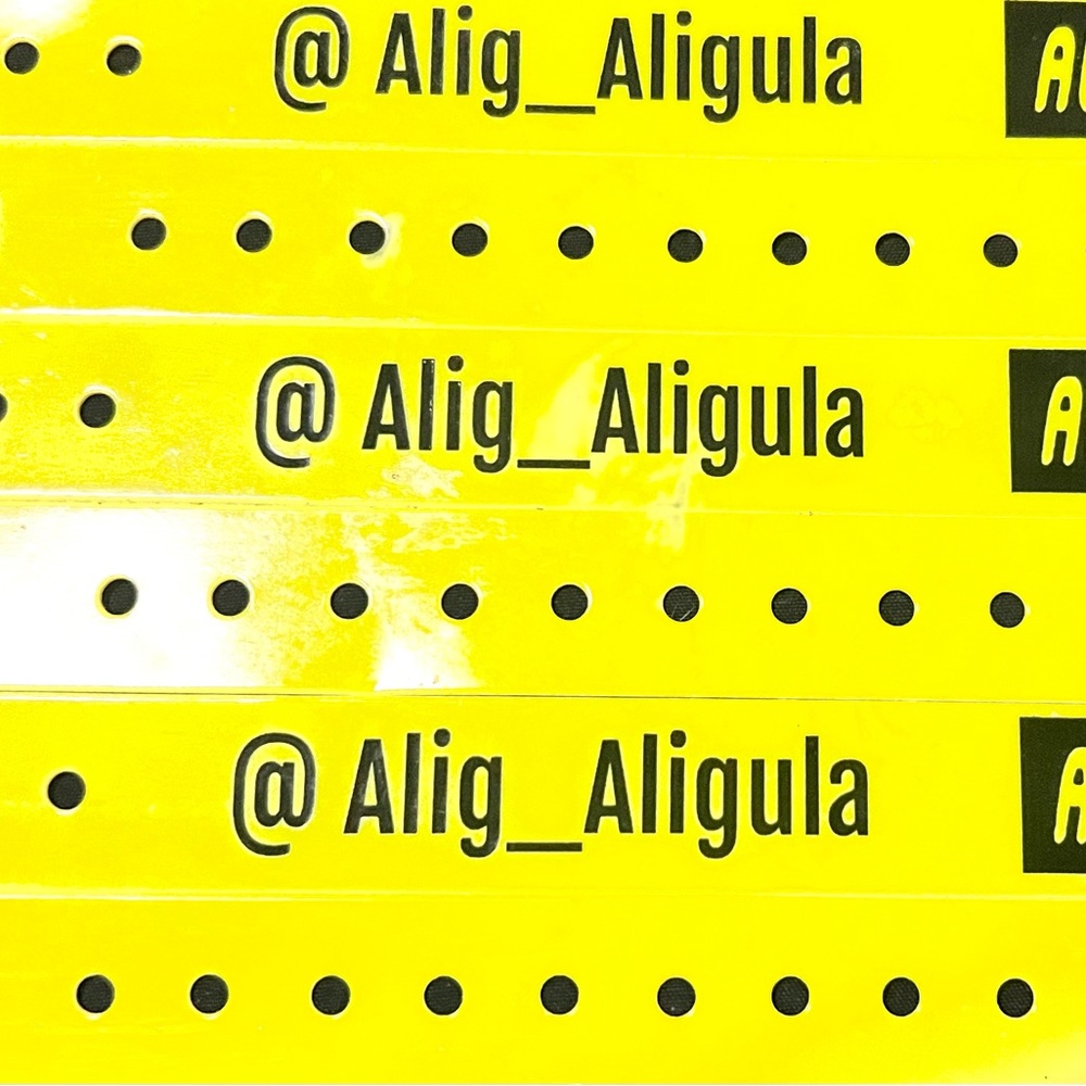 Club Kid Michael Alig "Aligula" wristband Vintage nightlife nightclub artifact